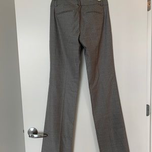 J.Crew Collection Grey pinstriped pants.